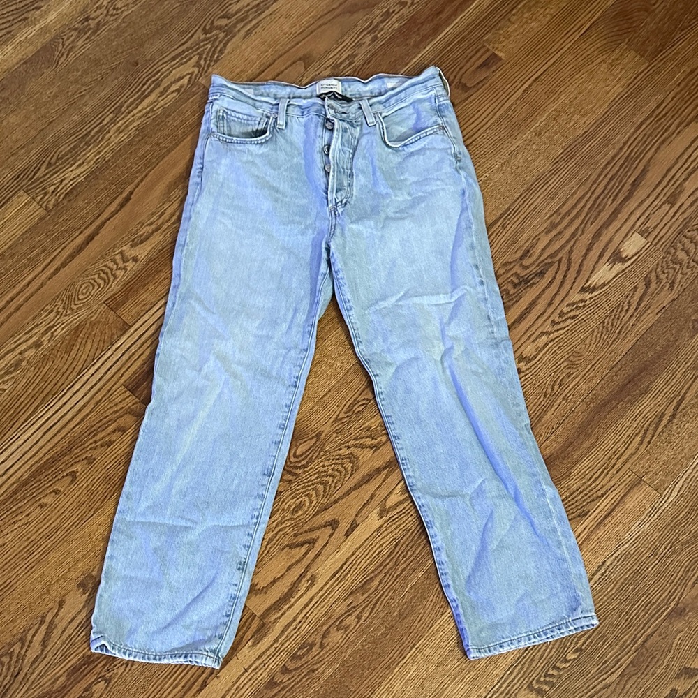 Citizens Of Humanity Light Wash Women’s Straight Jeans